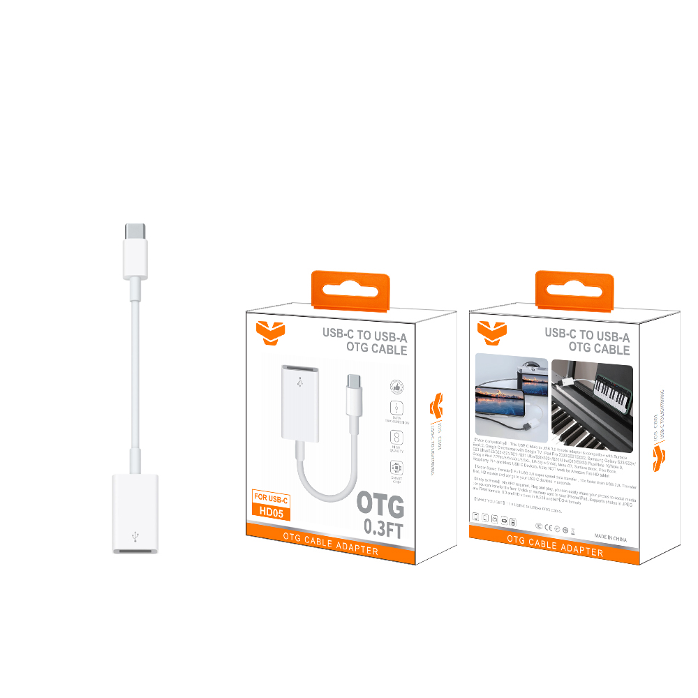 HD05  USB-C to USB-A OTG adapter