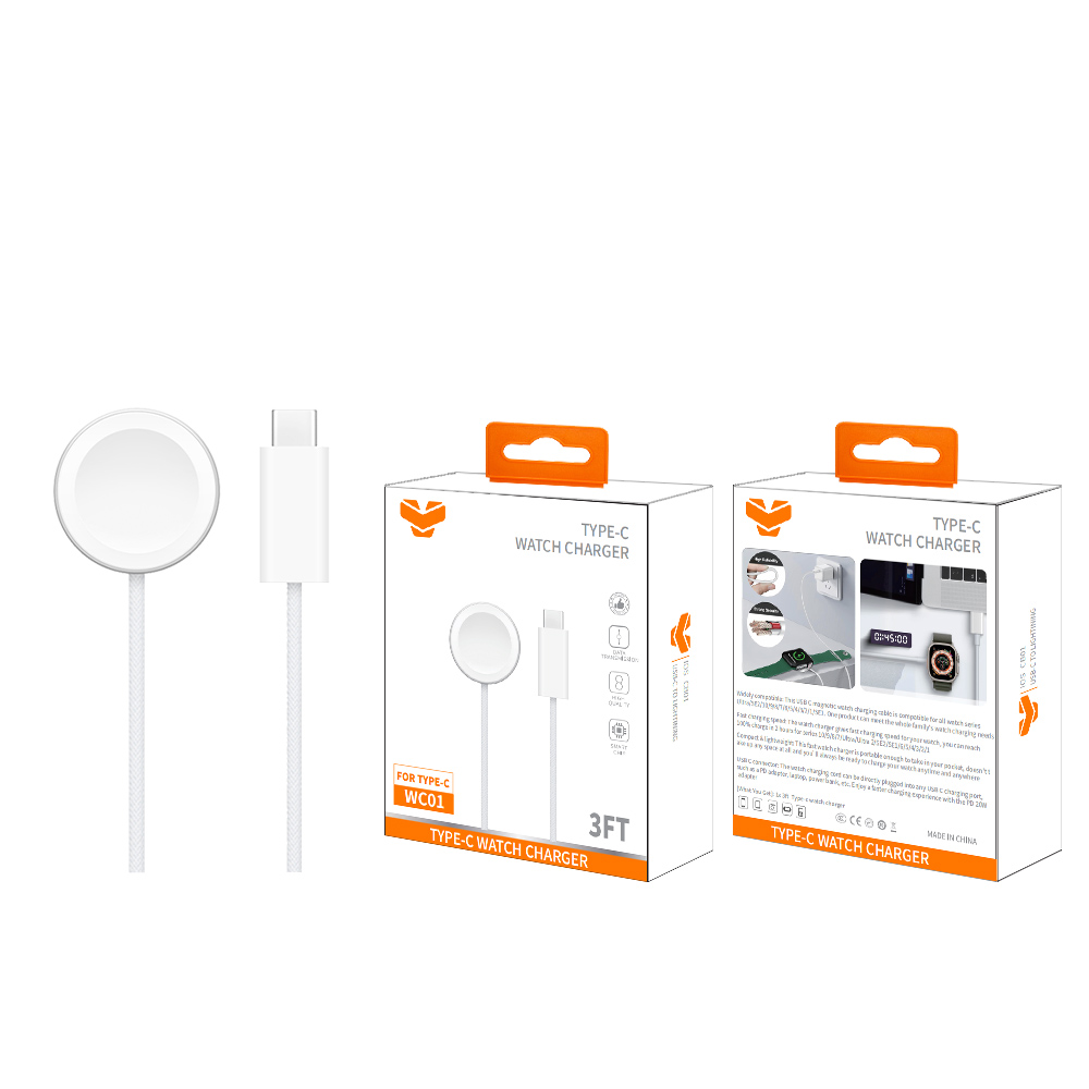 WC01  wireless charger USB-C for Apple watch